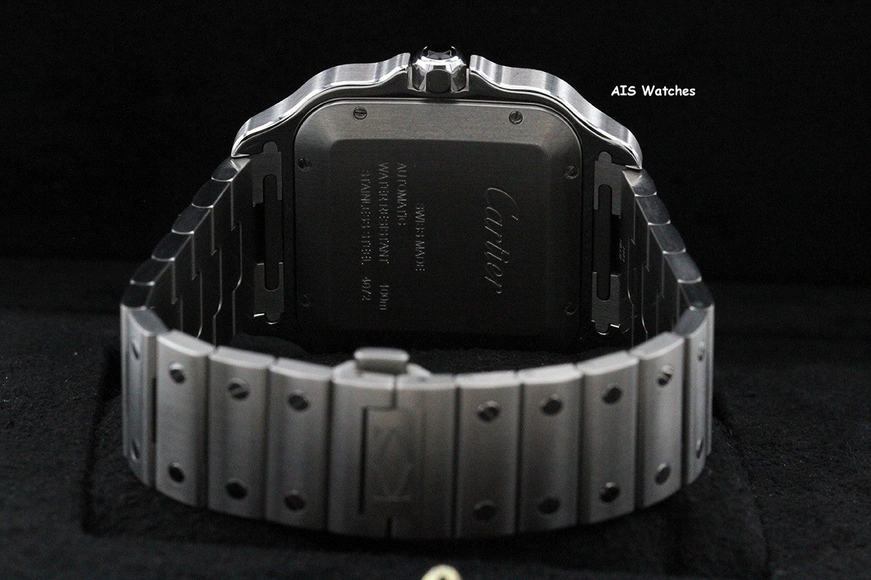 Cartier Santos De Cartier Large Steel WSSA0037 ADLC Grey Dial 41MM Box&Papers