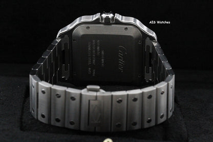 Cartier Santos De Cartier Large Steel WSSA0037 ADLC Grey Dial 41MM Box&Papers