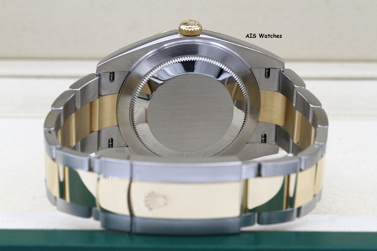 Rolex 126333 DateJust 41MM 18K YG/SS Champagne Stick Dial Oyster Bracelet 2022 Box & Papers