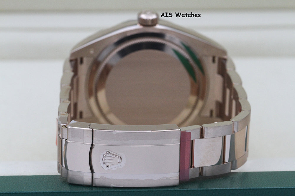 Rolex 326935 Sky-Dweller 18K Rose Gold Rhodium Dial Box & Papers