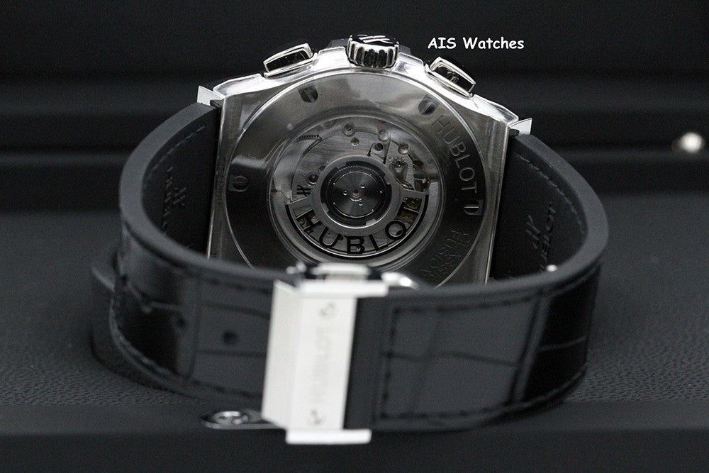 BNIB Hublot Classic Fusion 541.NX.1171.LR Chronograph Titanium Black Dial 42MM