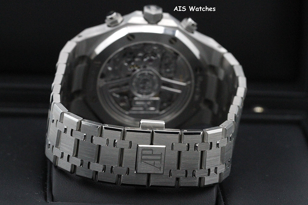 Audemars Piguet 26240ST 41MM 50th Anni. Royal Oak Chronograph Silver Dial B&P
