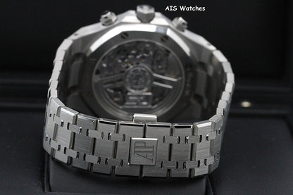 Audemars Piguet 26240ST 41MM 50th Anni. Royal Oak Chronograph Silver Dial B&P