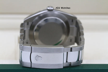 BNIB Rolex Datejust 41MM 126334 Wimbledon Slate Roman Dial Oyster Box & Papers