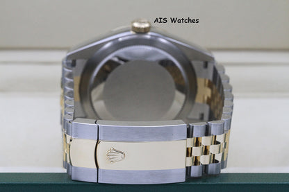 Rolex 326933 Sky-Dweller 18K Yellow Gold / SS Jubilee Champagne Dial B&P