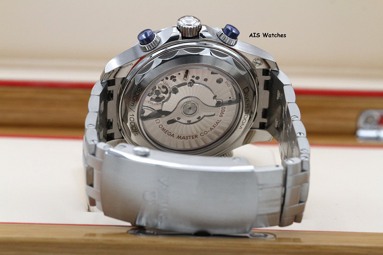 Omega Seamaster Diver 300M 210.30.44.51.03.001 Chronograph Blue Dial 44MM SS BP