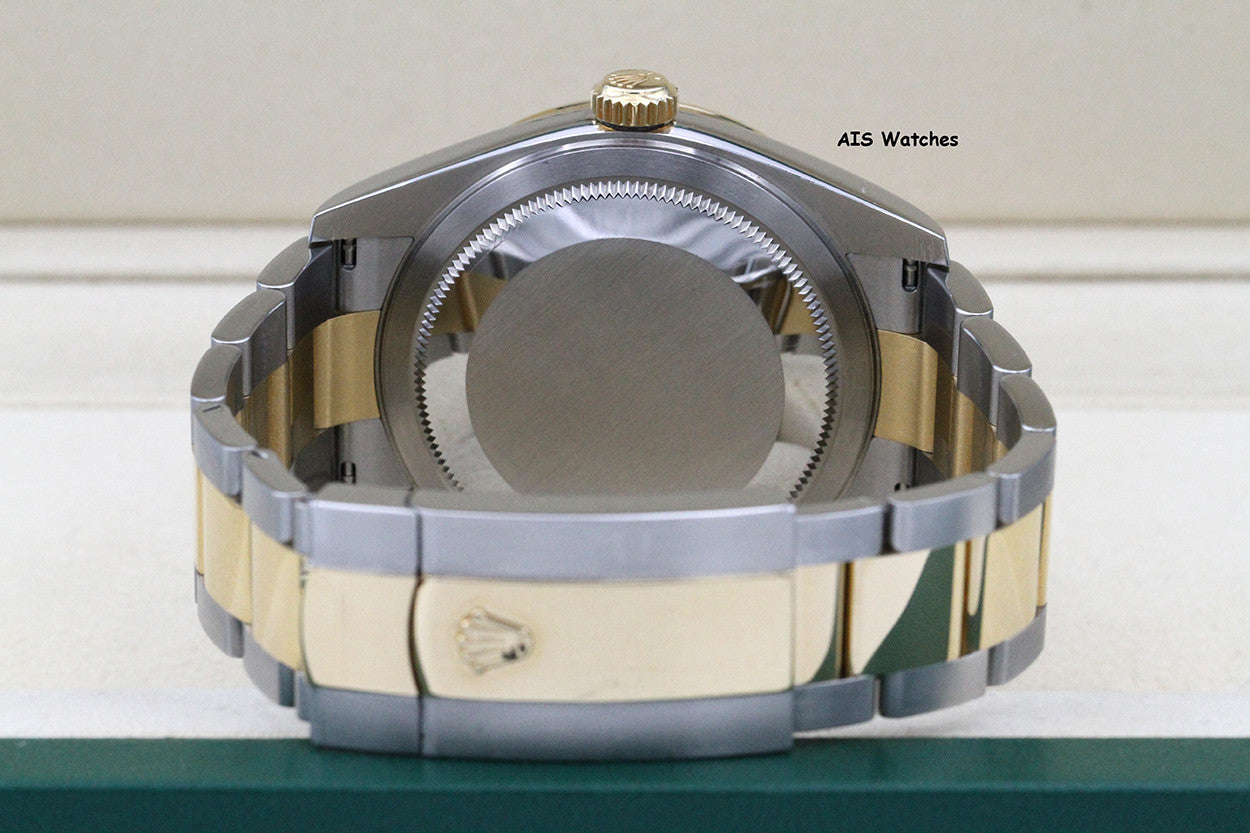 Rolex 326933 Sky-Dweller 18K Yellow Gold / SS Oyster Champagne Dial BP