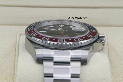 BNIB Rolex GMT Master II 126710BLRO Red Blue Pepsi / Oyster Box & Papers