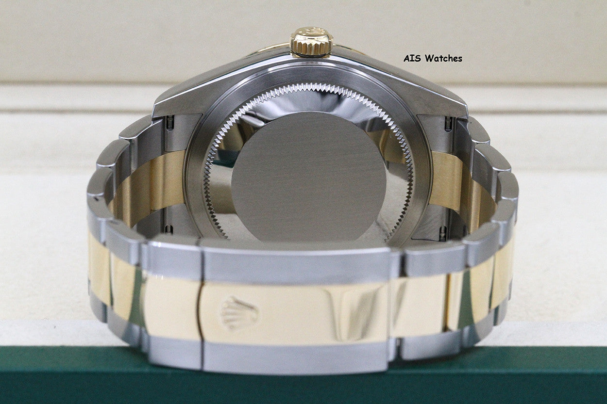 Rolex 326933 Sky-Dweller 18K Yellow Gold / SS Oyster White Dial BP