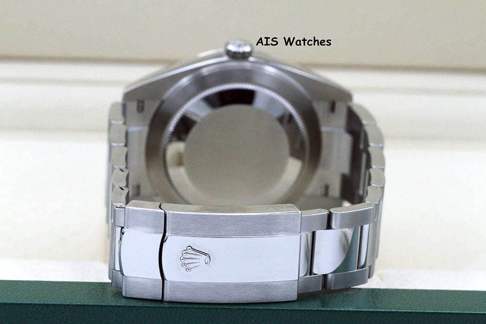 BNIB Rolex Datejust 41MM 126334 Blue Diamond Dial Oyster Box & Papers