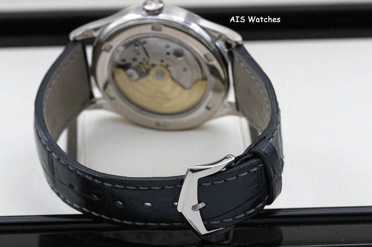 Patek Philippe 5296G Calatrava Scientific White Gold Silver Sector Dial