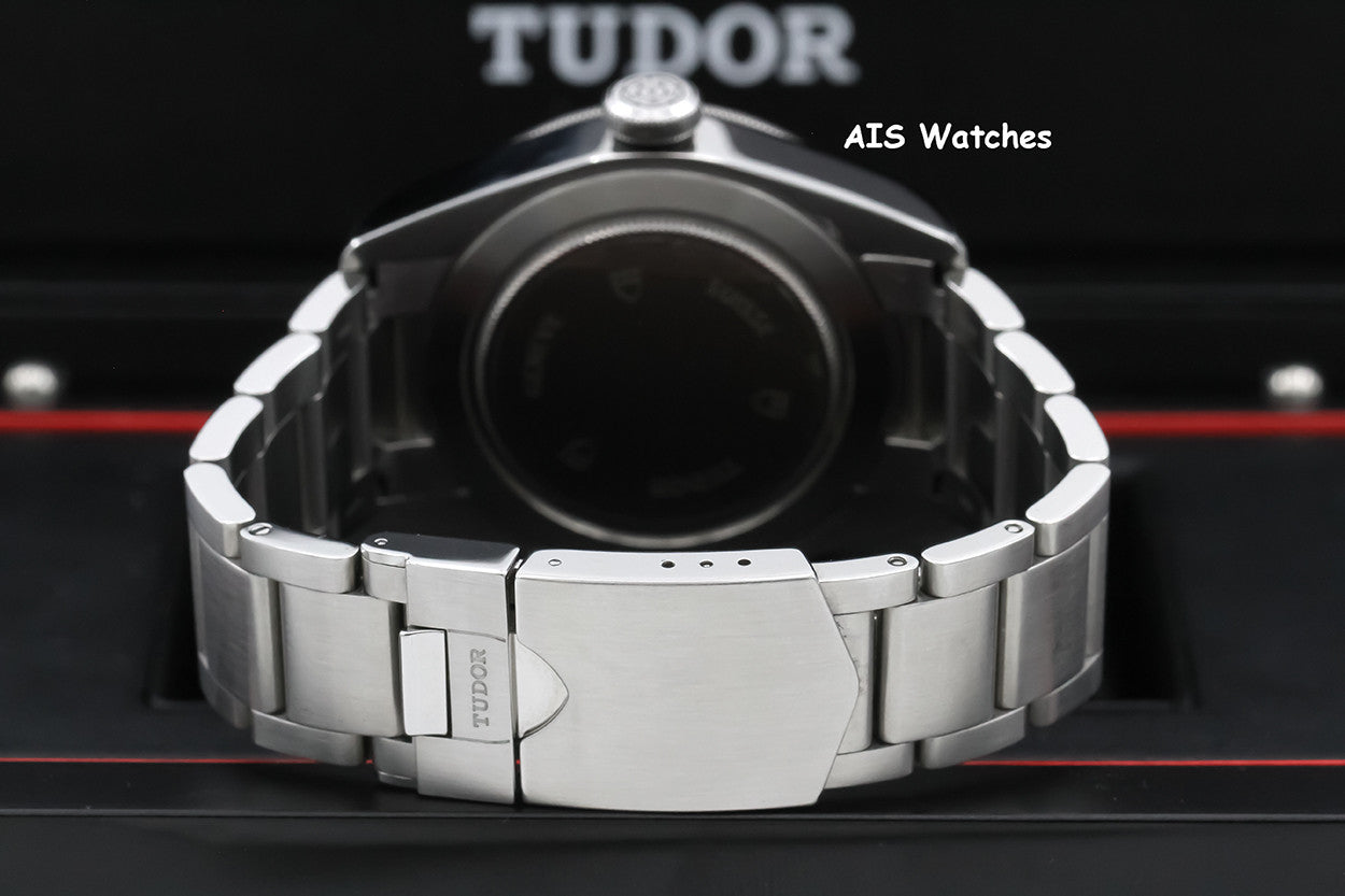 Tudor 79220N Heritage Black Bay Black Stainless Steel / NATO / Leather Box & Paper