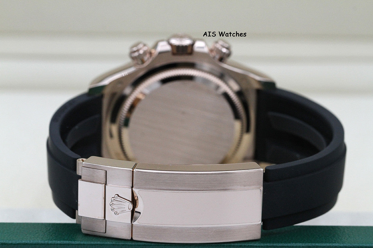 BNIB Rolex 126515LN Daytona Cosmograph 18K Rose Gold OysterFlex Sundust Dial BP