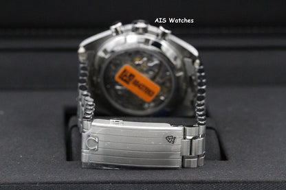 BNIB Omega SpeedMaster 3861 MoonWatch 310.30.42.50.04.001 White Dial Sapphire BP
