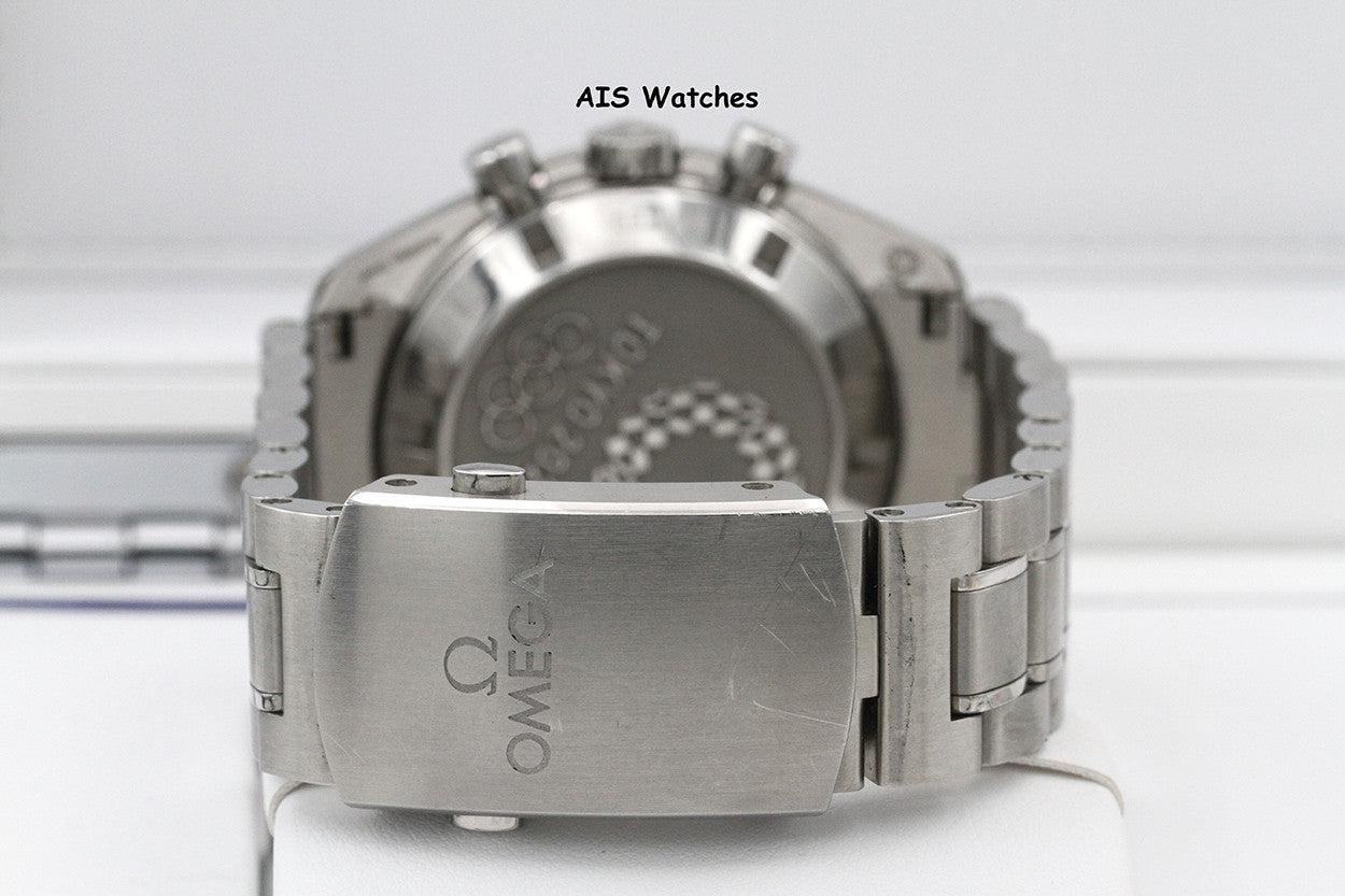 Omega SpeedMaster Tokyo 2020 Olympics Panda/Silver Dial 522.30