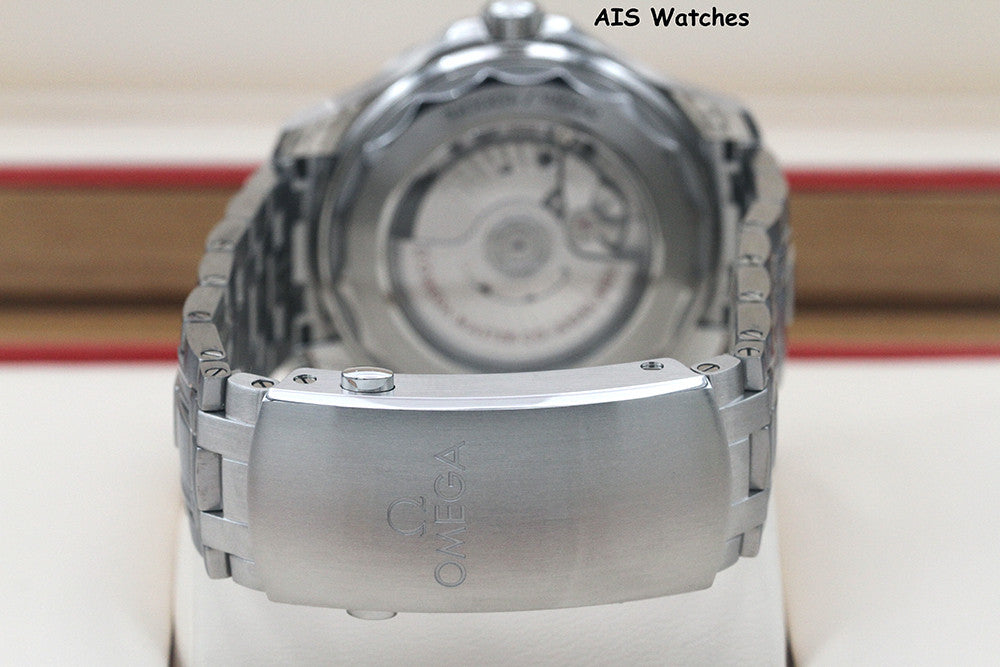 BNIB Omega Seamaster 300M SS 42MM Diver Blue Wave Dial 210.30.42.20.03.001 B&P