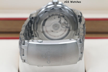 BNIB Omega Seamaster 300M SS 42MM Diver Blue Wave Dial 210.30.42.20.03.001 B&P