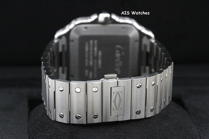 BNIB Cartier Santos De Cartier Large Steel WSSA0030 Blue Dial 39.8MM B&P
