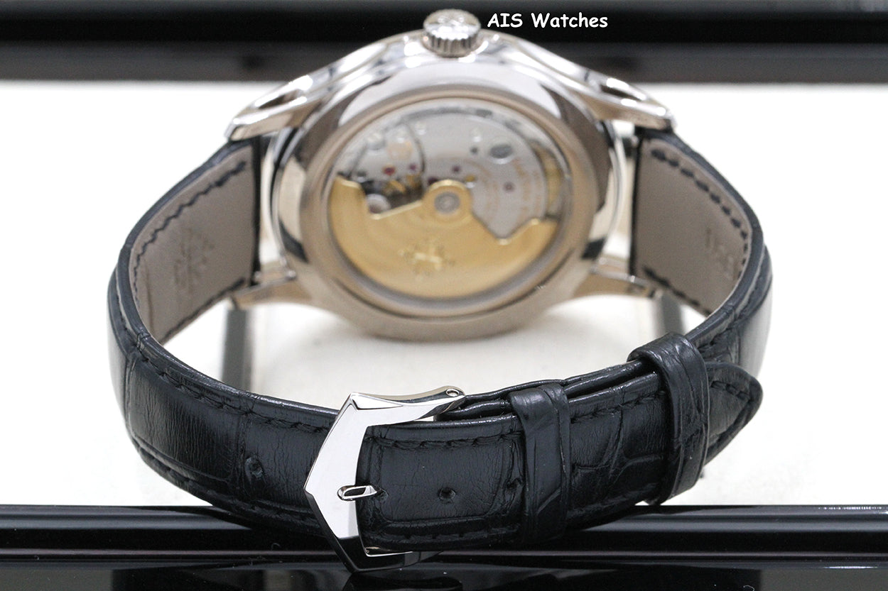 Patek Philippe Annual Calendar 5205G White Gold Blue Dial Box & Paper