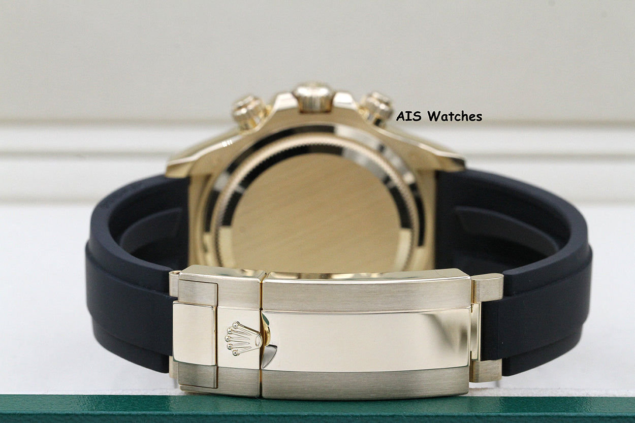 BNIB Rolex 126518LN Daytona Cosmograph 18K Yellow Gold OysterFlex Tiffany Dial BP