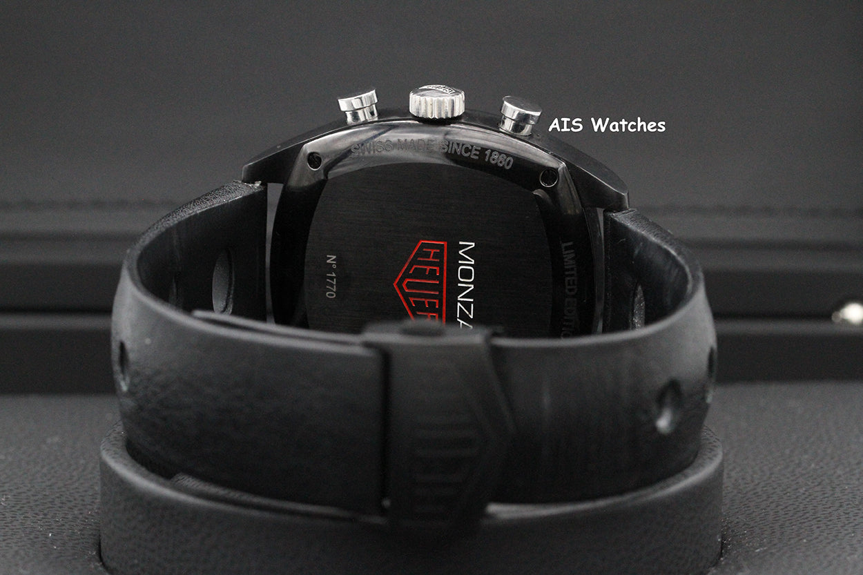 TAG Heuer CR2080.FC6375 Monza Chronograph Calibre 17 40th Anniversary B&P