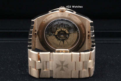 Vacheron Constantin 4300V Overseas Perpetual Calendar 18K Rose Gold Blue Dial BP