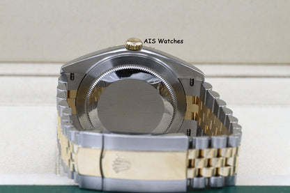 Rolex 126333 DateJust 41MM 18K YG/SS White Stick Dial Jubilee 2020 B&P