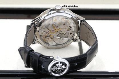 Patek Philippe Perpetual Calendar 5236P Platinum Blue Dial Box & Papers