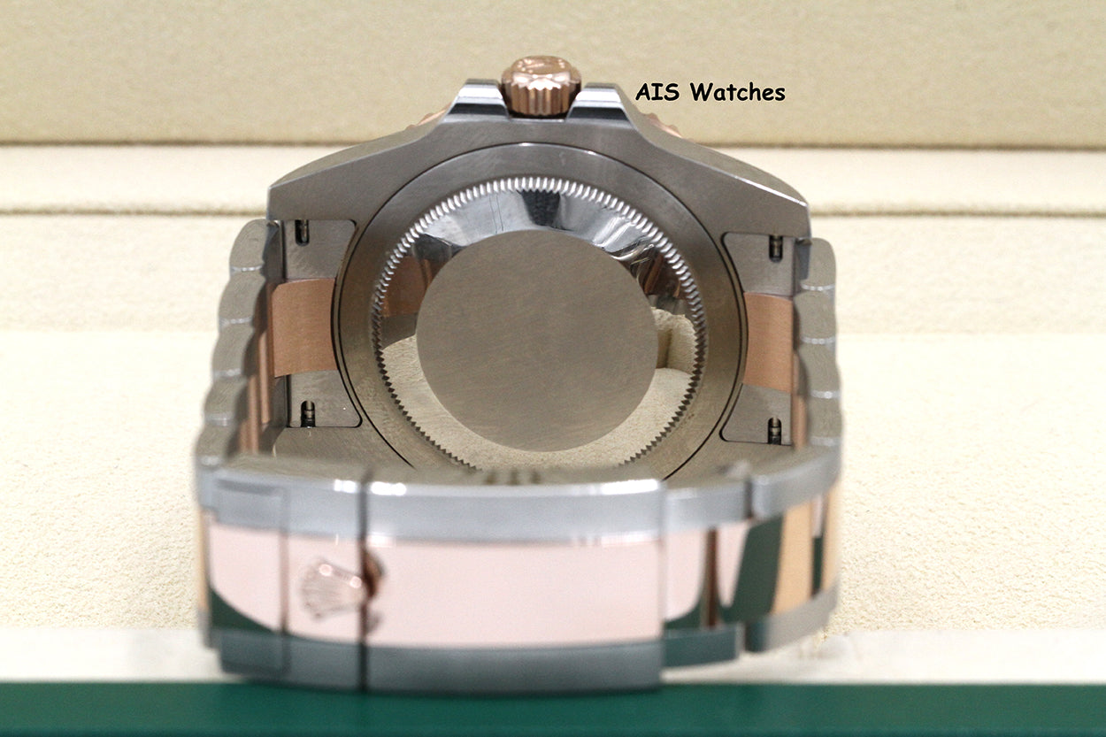 Rolex 126711 CHNR GMT Master II 18K Rose Gold / SS RootBeer Ceramic B&P