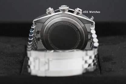 Tudor 79360N Black Bay Chronograph 41MM Pink Dial SS Jubilee Bracelet B&P