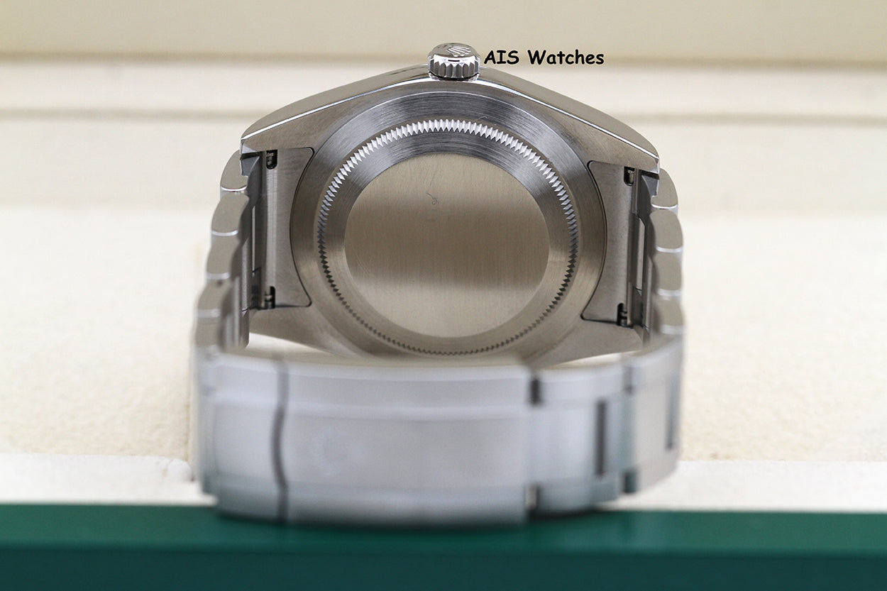 Rolex 114300 Oyster Perpetual 39MM Rhodium Dial 2017 Box & Papers