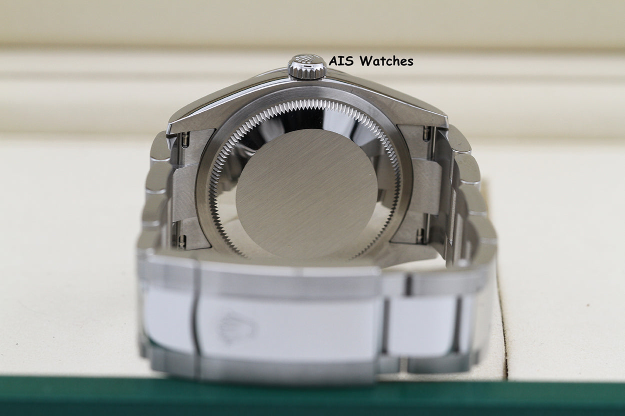 Rolex Datejust 36MM 126234 Oyster Black Stick Dial Stainless Steel B&P