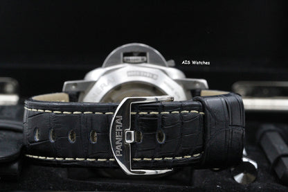 Panerai PAM 320 Luminor 1950 3 Days GMT Acciaio 44MM Box & Papers