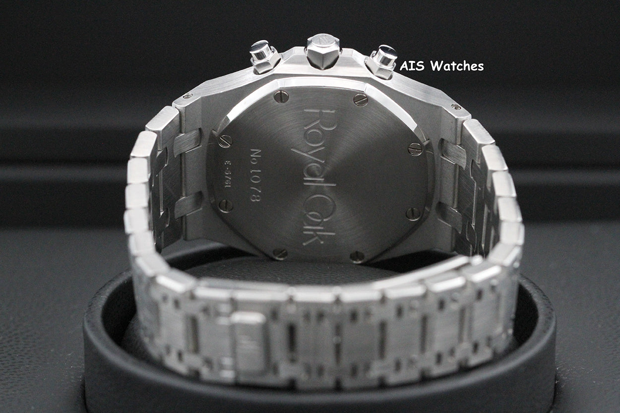 Audemars Piguet 25860ST.00.1110ST.01 Royal Oak Chronograph Blue Dial AP Archived Papers