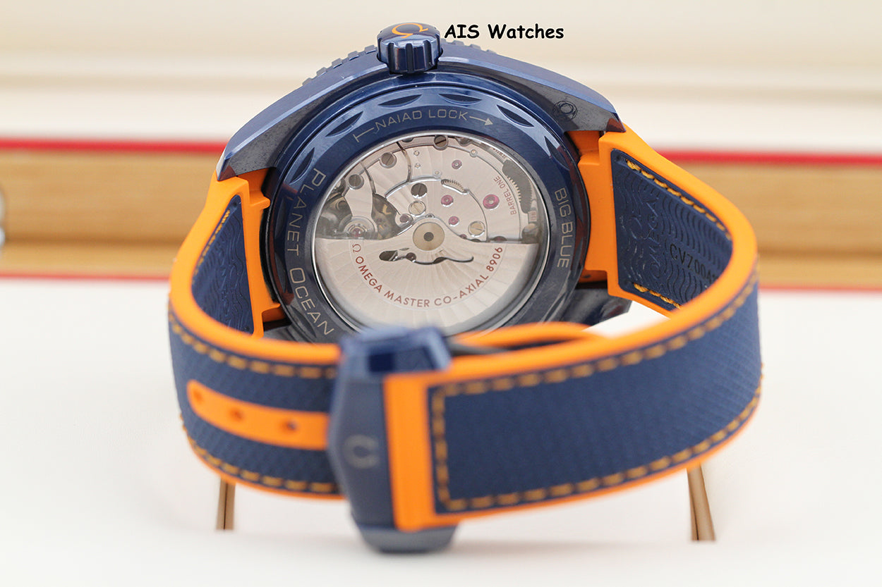 Omega Seamaster Planet Ocean 600M 215.92.46.22.03.001 45.5MM GMT Ceramic Big Blue BP