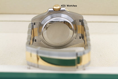 Rolex Submariner 18K YG/SS 116613LB SunBurst Blue Dial Ceramic 40MM 2019 B&P