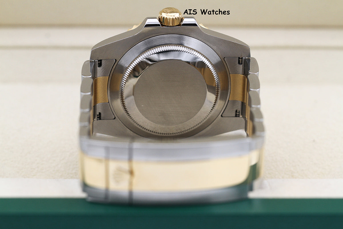 Rolex Submariner 18K YG/SS 116613LB SunBurst Blue Dial Ceramic 40MM 2018 B&P