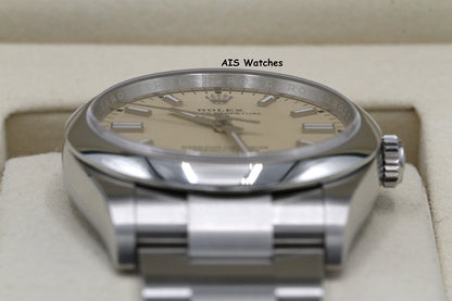 Rolex 126000 Oyster Perpetual 36MM Beige Dial 2025 Box & Papers