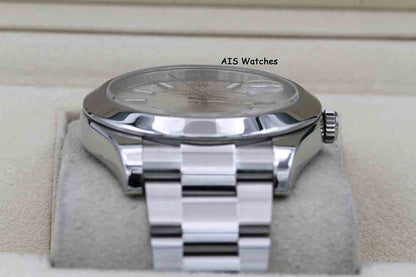 Rolex Datejust II 41MM 116300 Silver Stick Dial Stainless Steel Box & Papers