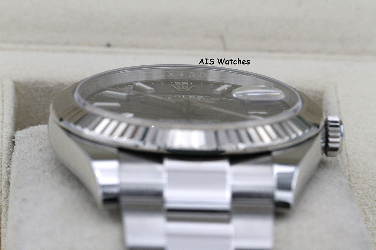 Rolex Datejust 41MM 126334 Blue Stick Dial Oyster 2021 Box & Papers