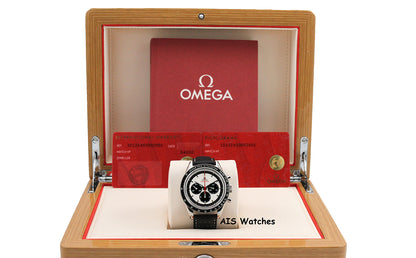 Omega Speedmaster CK2998 Pulsometer Leather Strap 311.32.40.30.02.001 Box & Papers