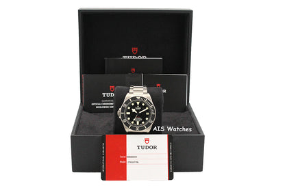 Tudor 25610TNL Pelagos Titanium LHD 42MM 2019 Black Dial Box & Paper