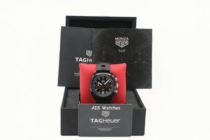 TAG Heuer CR2080.FC6375 Monza Chronograph Calibre 17 40th Anniversary B&P