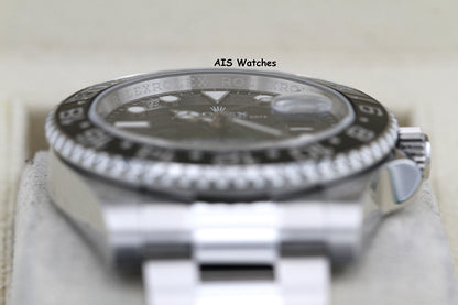 Rolex 116710LN GMT Master II Black Ceramic Insert 2016 Box & Papers