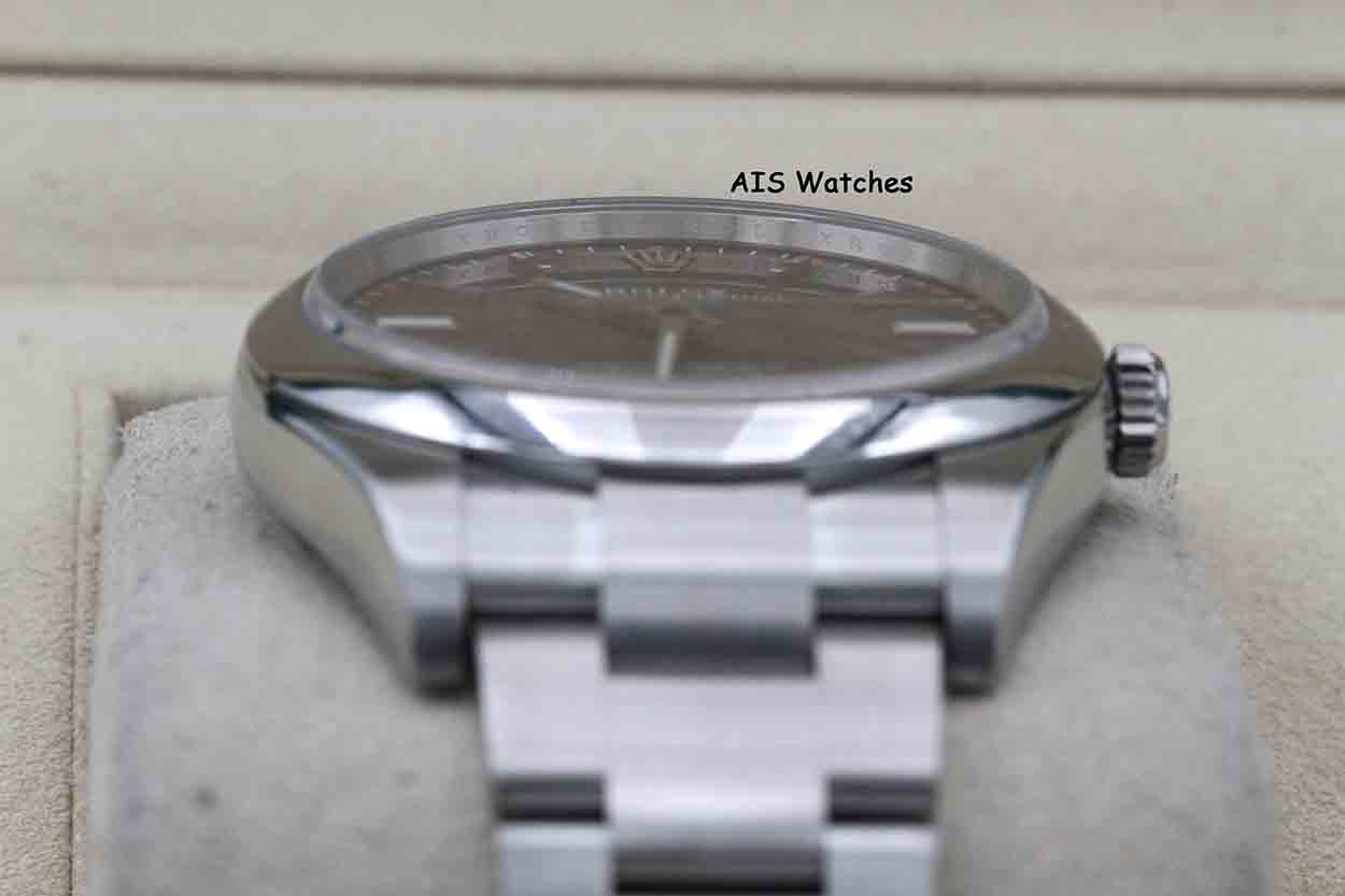 Rolex 114300 Oyster Perpetual 39MM Purple Dial 2018 Box & Papers