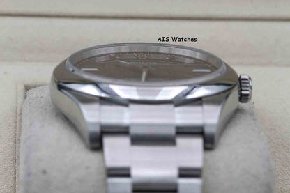 Rolex 114300 Oyster Perpetual 39MM Purple Dial 2018 Box & Papers