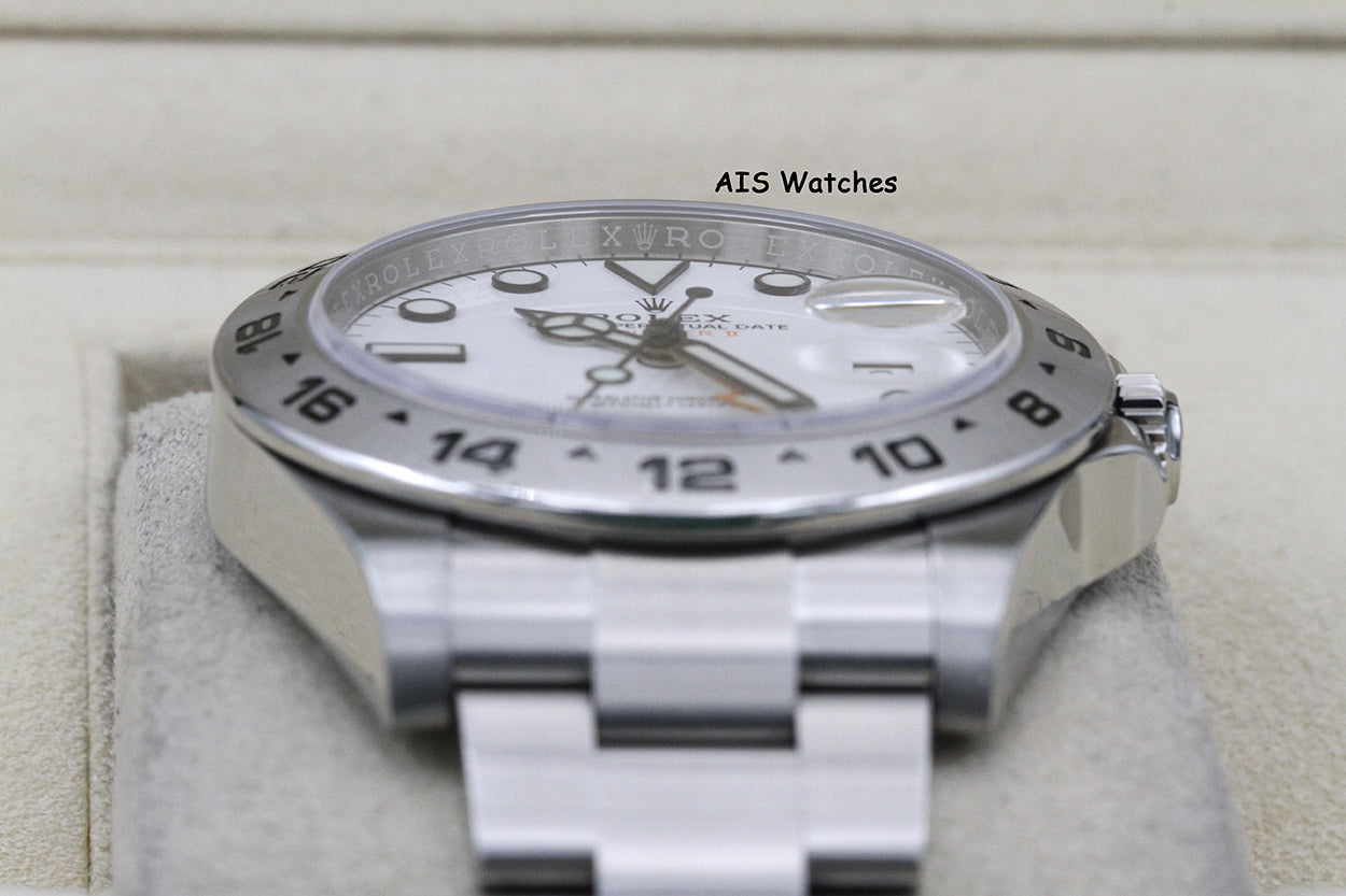 Rolex Explorer II 216570 Polar White Dial 42MM 2020 Box & Papers
