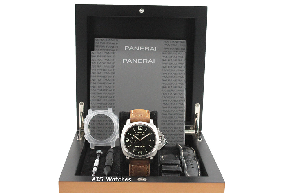Panerai PAM 312 Luminor 1950 3 Days Automatic 44MM Box & Papers