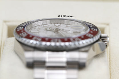 Rolex GMT-Master II 126719BLRO Meteorite Dial Pepsi 18K WG Box & Papers