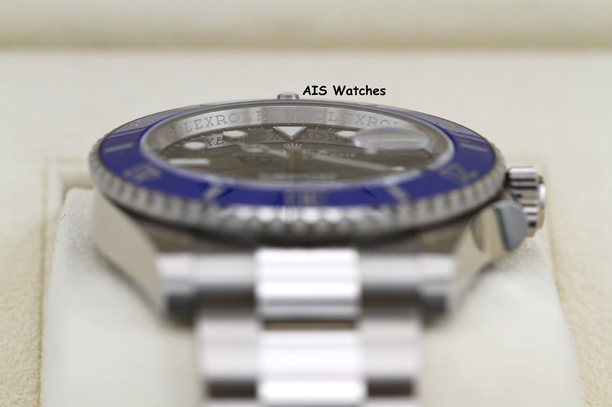 Rolex Submariner Ceramic 126619LB 18K White Gold Blue Bezel 2022 B&P